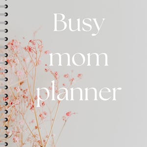 Mom planner digital