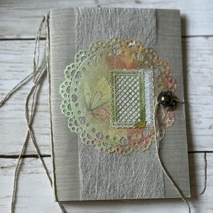 Handmade Journal | Handmade Notebook | Pocket Size Notebook | Junk Journal | A6 Notebook | A6 Journal | A6 Junk Journal | Vintage Notebook