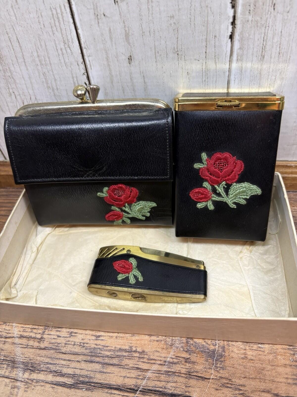 Princess Gardner Leather Cigarette Case