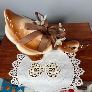 Vintage Brown Goose Ceramic