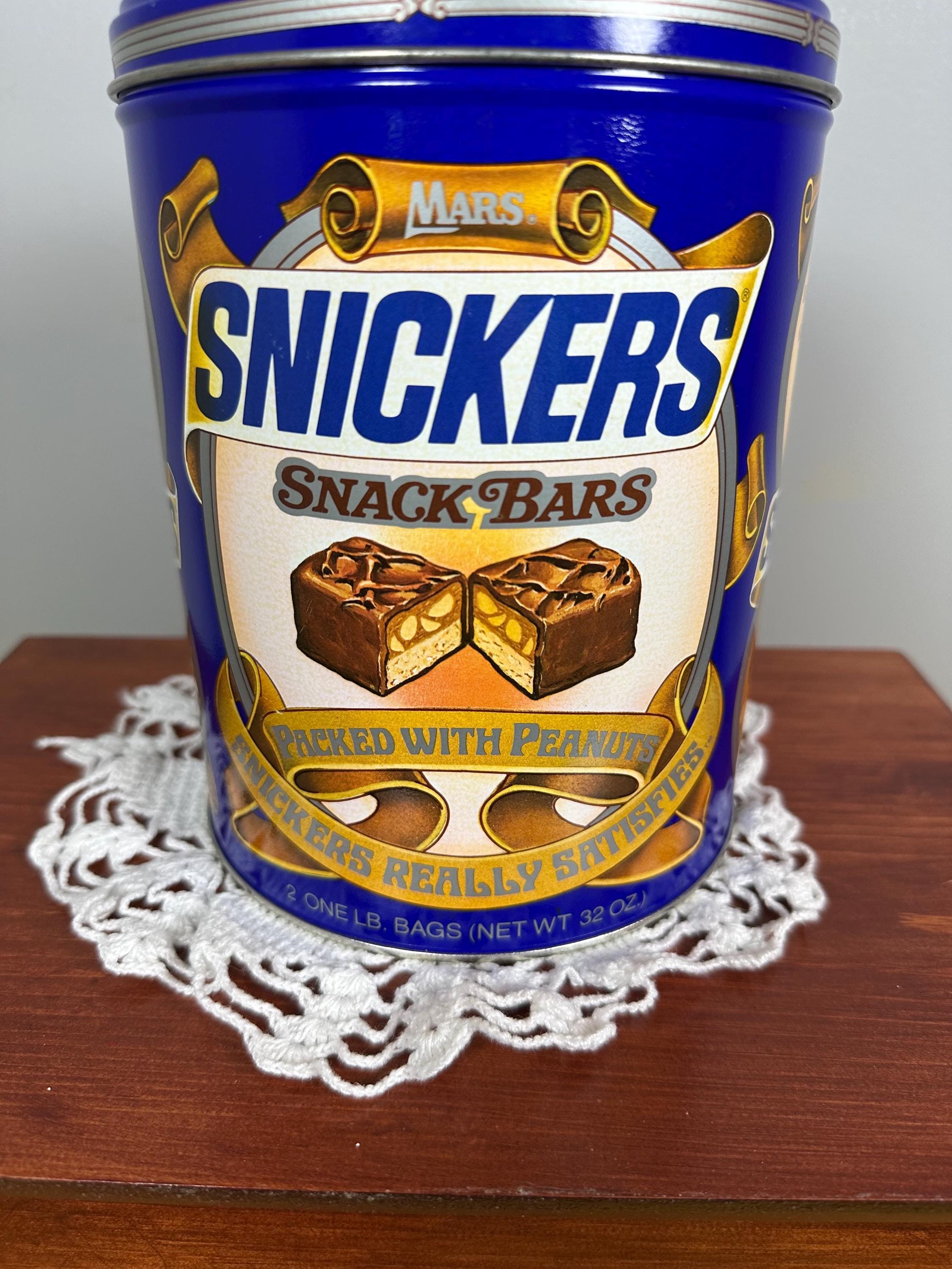 Vintage Snickers Tin - Etsy