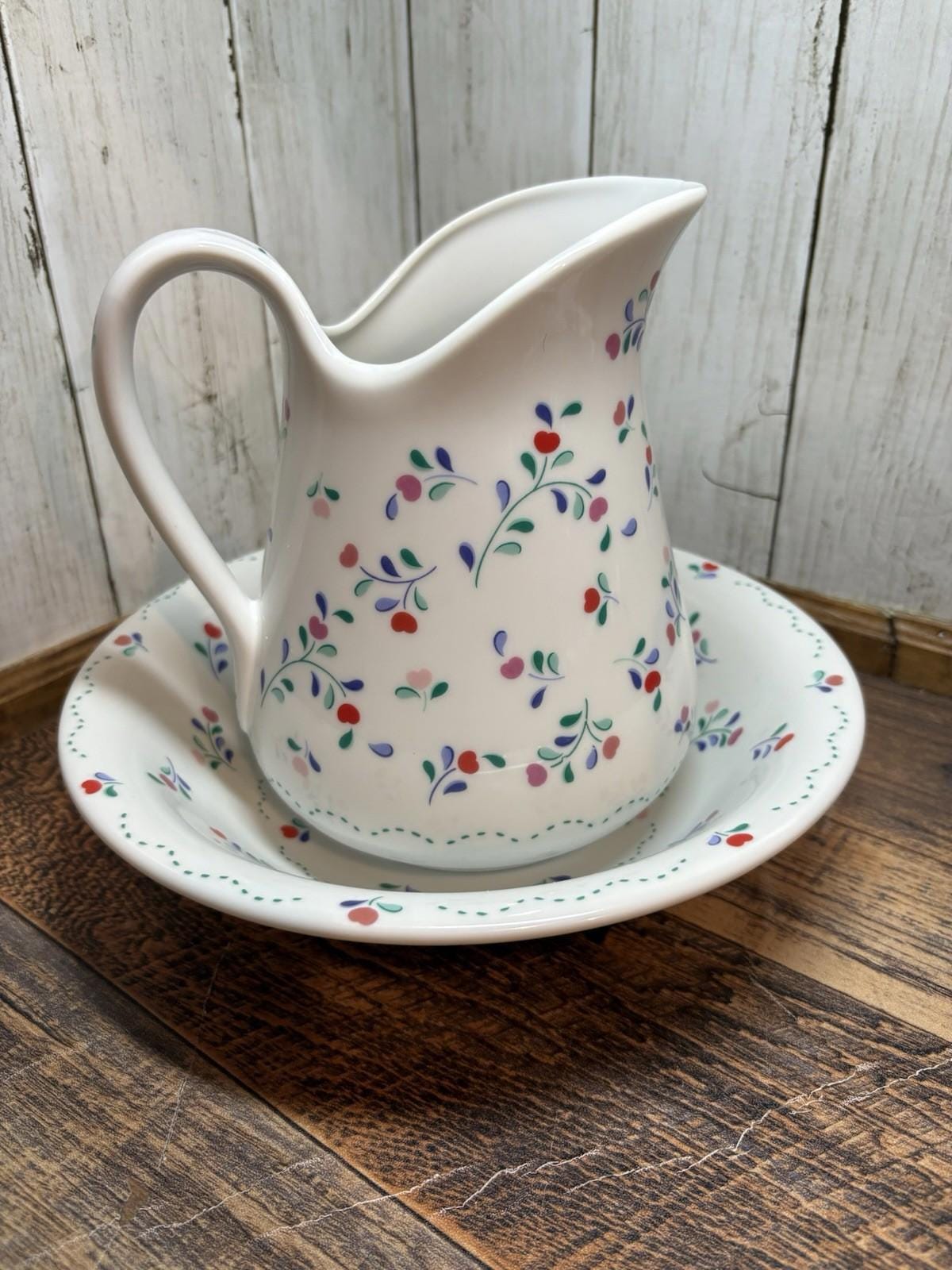 Dry Sink Pitcher Bowl - Etsy