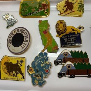 Lions club pins - Etsy 日本