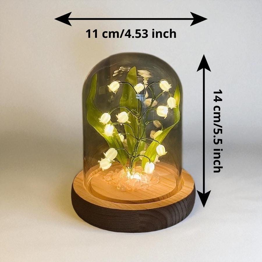 Lily of the Valley Night Light - USB Powered main image 1