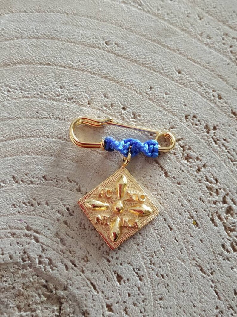 Greek Byzantine brooch infant jewelry pregnancy lapel Etsy