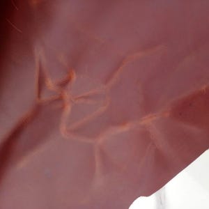 Dark Brown Crazy Horse Leather Hide: Full Grain Cowhide for Bags, Shoes