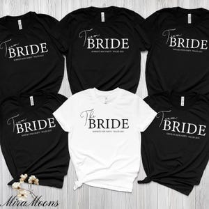 Personalised Hen Party T Shirts, Team Bride T Shirt, Hen Party Shirt, Hen Do, Bachelorette Party Shirt, Bachelorette Shirt, Adobe bride 2