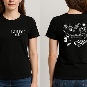 Personalised Hen Party T Shirts, Team Bride T Shirt, Hen Party Shirt, Hen Do, Bachelorette Party Shirt, Bachelorette Shirt, Big Bride