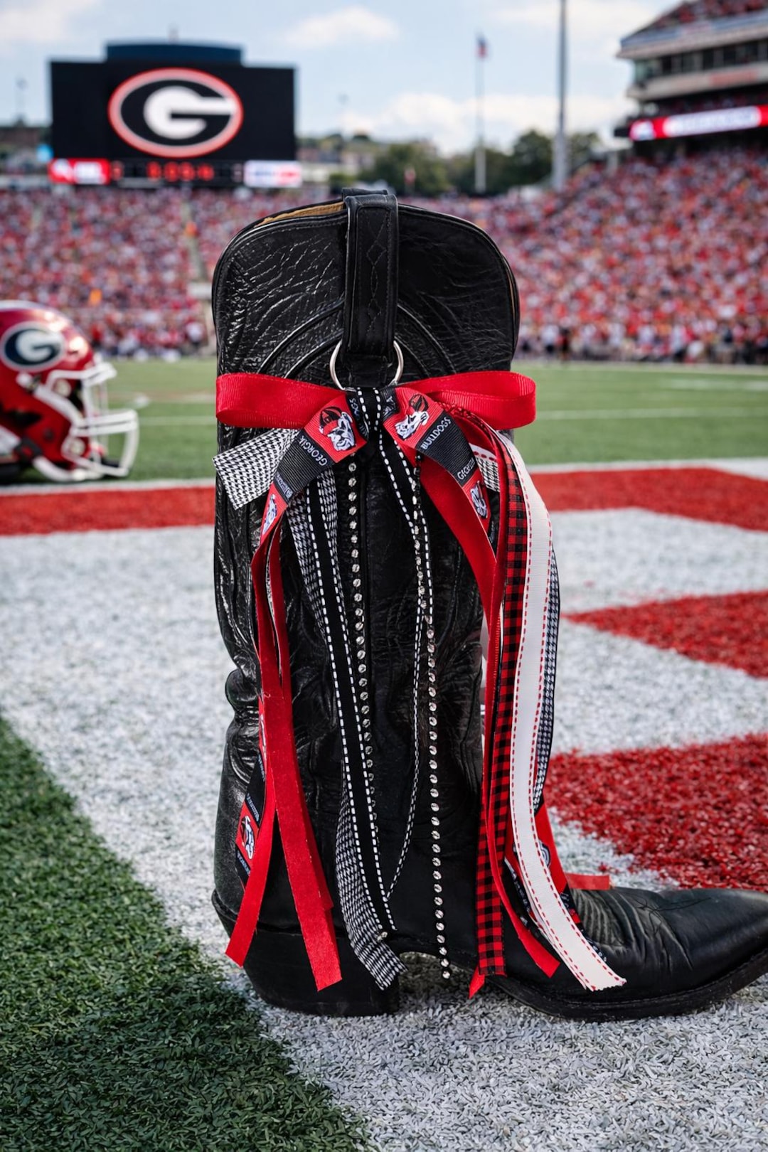 Customizable College Boot Bow: Gameday Accessory - Etsy
