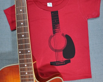 Acoustic Guitar Organic Cotton Shirt (2T)