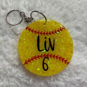 Softball Bag Tags