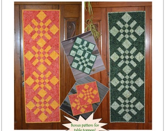 Contrôles & soldes Table Runner Pattern