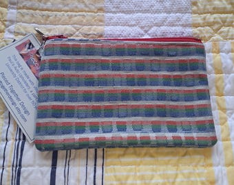 Sacs en tissu automobile vintage recyclé, sacs en tissu automobile vintage recyclé, réutilisation du tissu, petit sac multi-usage