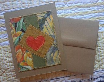 Carte matelassée, L'amour est dans l'air