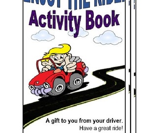 Ride Sharting Activiy Book - For Uber and Lyft Drivers