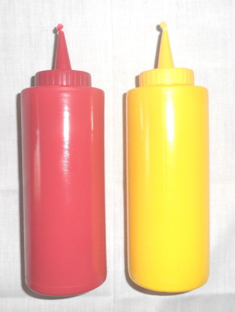 Trick Mustard and Ketchup Bottles the Classic Gag Etsy