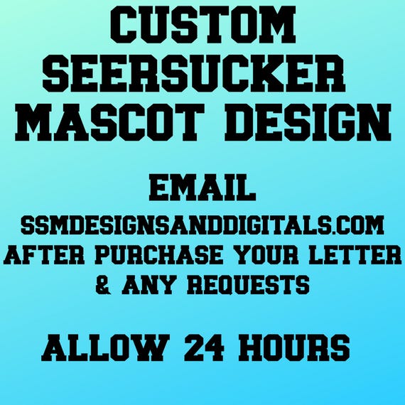 Custom Seersucker for Mascot Design