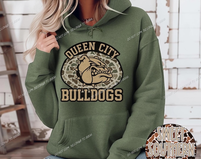Custom Camo Mascot Design
