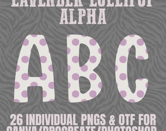 Lavender Lollipop Alpha + OTF