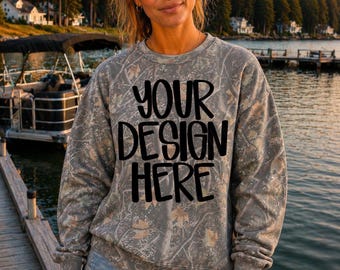 Deadwood Tree Camo Crew-Independent Trading Co.