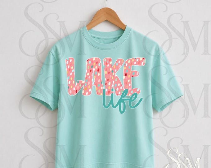 Lake Life PNG Graphic: 300 DPI Transparent Design
