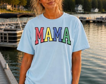 MAMA-Seersucker Varsity