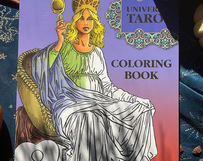 Universal Tarot Coloring Book