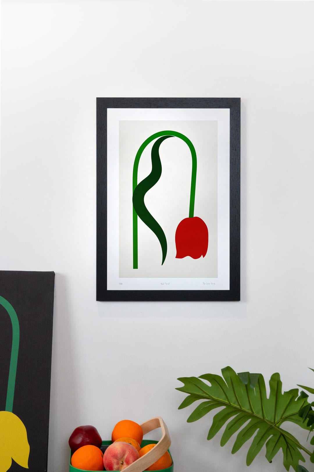 Red Tulip Print - Limited Edition Botanical Fine Art - Etsy