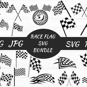 Race Flag SVG Bundle, Race Flag PNG Bundle, Race Flag Clipart, Race Flag SVG Cut Files for Cricut, Flag Svg, Racing Flag Svg.