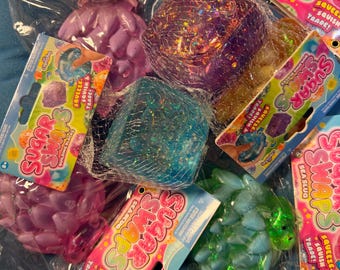 Authentic Sugar Swaps Squishies, Sea Slug, Building Blocks, Squish