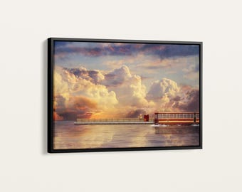 Spirited Away Ghost Train Canvas Print: Studio Ghibli Anime Wall Art