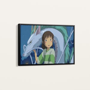 Spirited Away Canvas Print: Studio Ghibli Anime Wall Art