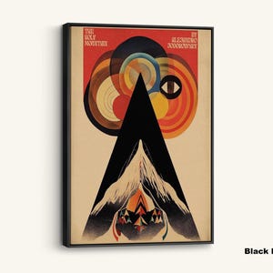 The Holy Mountain Movie Poster: Psychedelic Jodorowsky Film Art