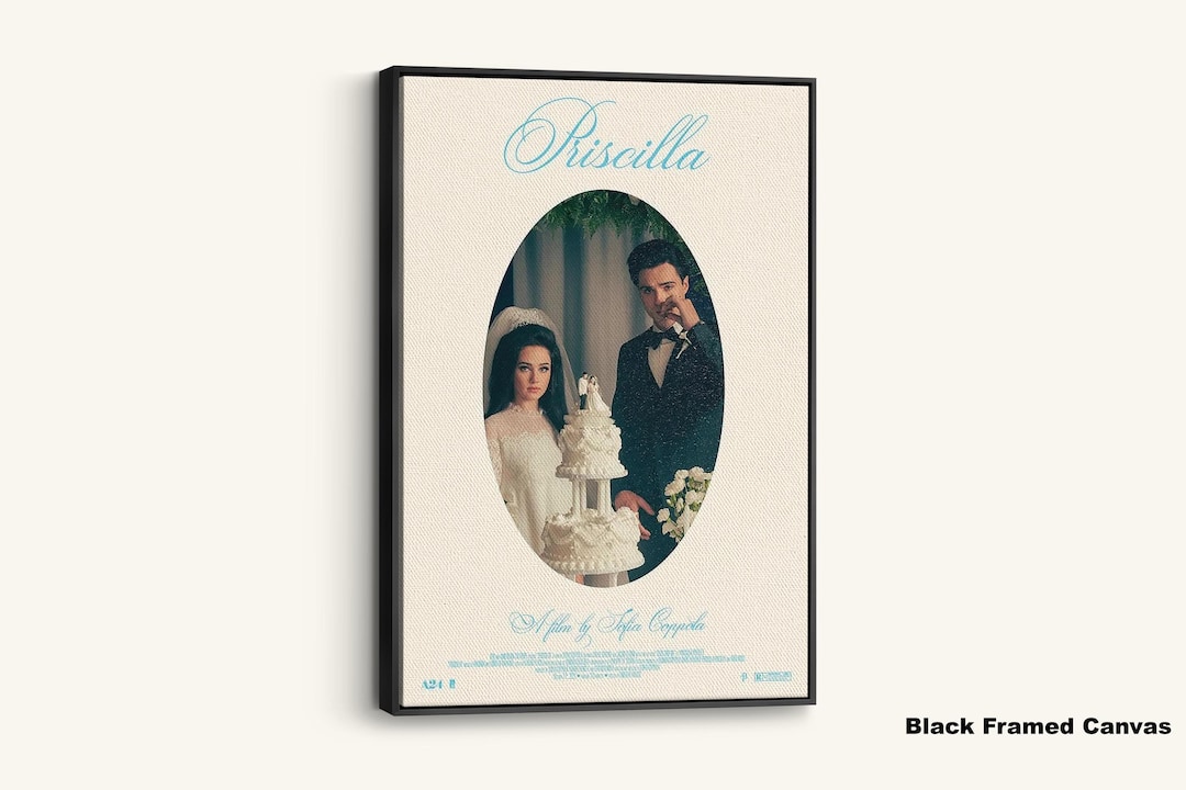Priscilla Movie Poster: Sofia Coppola Film Wedding Scene Canvas Art - Etsy UK
