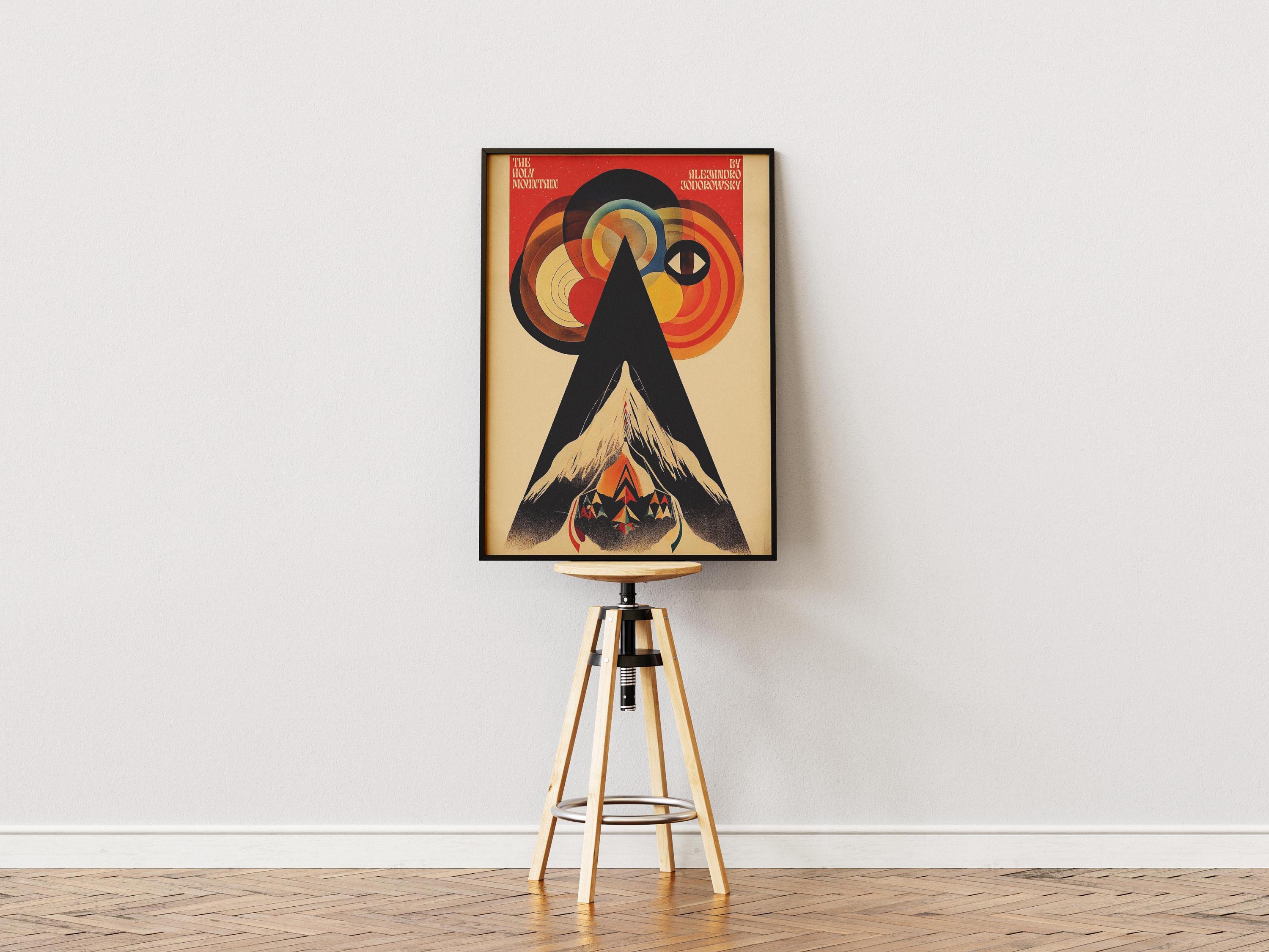 The Holy Mountain Movie Poster: Psychedelic Jodorowsky Film Art - Etsy