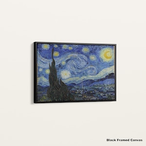 Van Gogh Starry Night Canvas Print: Iconic Art Reproduction