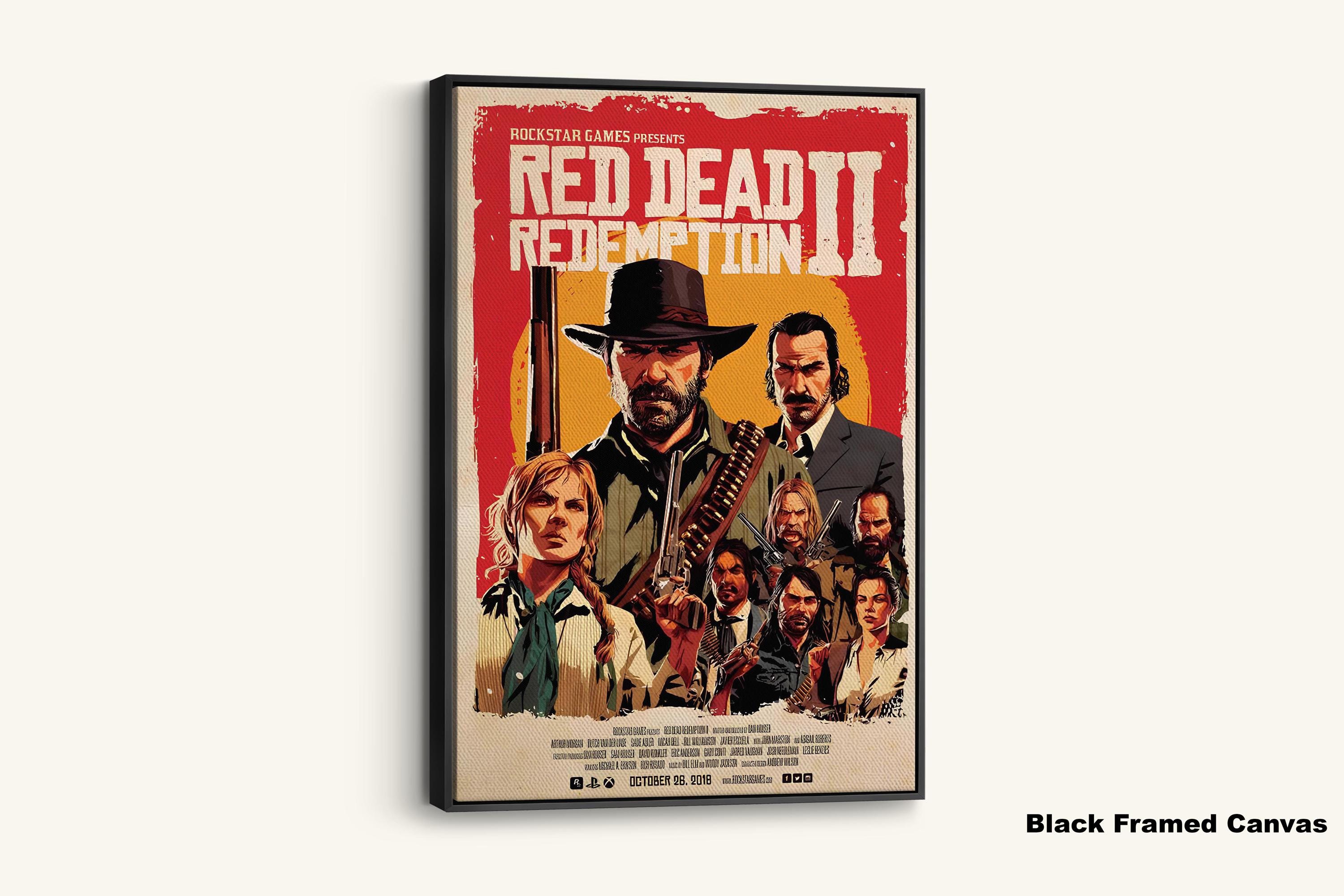 Rdr 2 Canvas - Etsy