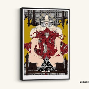 The Holy Mountain Canvas Print: Jodorowsky Surrealist Film Art