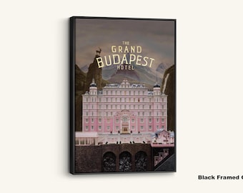 The Grand Budapest Hotel Poster Print: Wes Anderson Movie Art