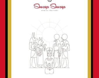 Egyptian ABC Coloring Book - Empowering Egypt’s Kids Through Play & Art