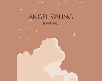 Sibling Greif Journal für Kinder-Druckbares Memory Buch-Kind Verlust Unterstützung-Heil Aktivität-Sofortiger Download