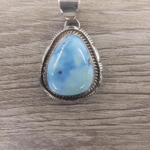 Golden Hill turquoise set in silver