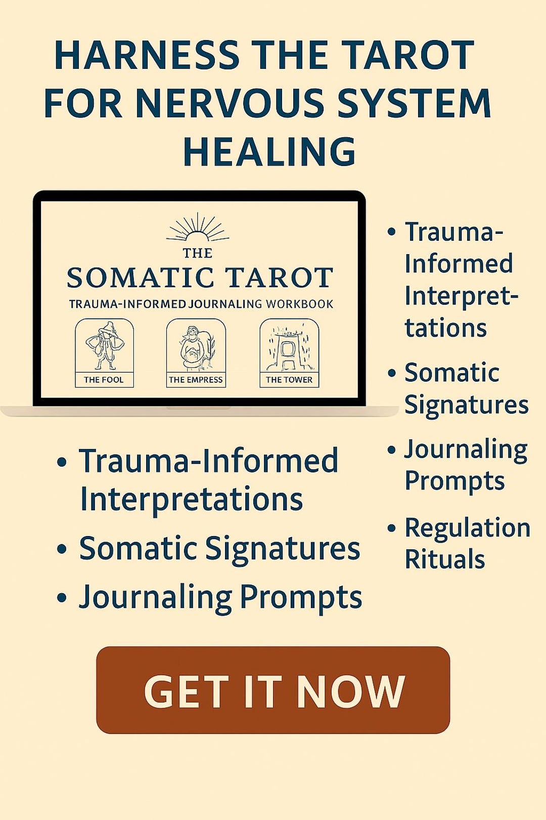 The Nervous System Tarot: A Somatic Healing Journal for Each Archetype ...