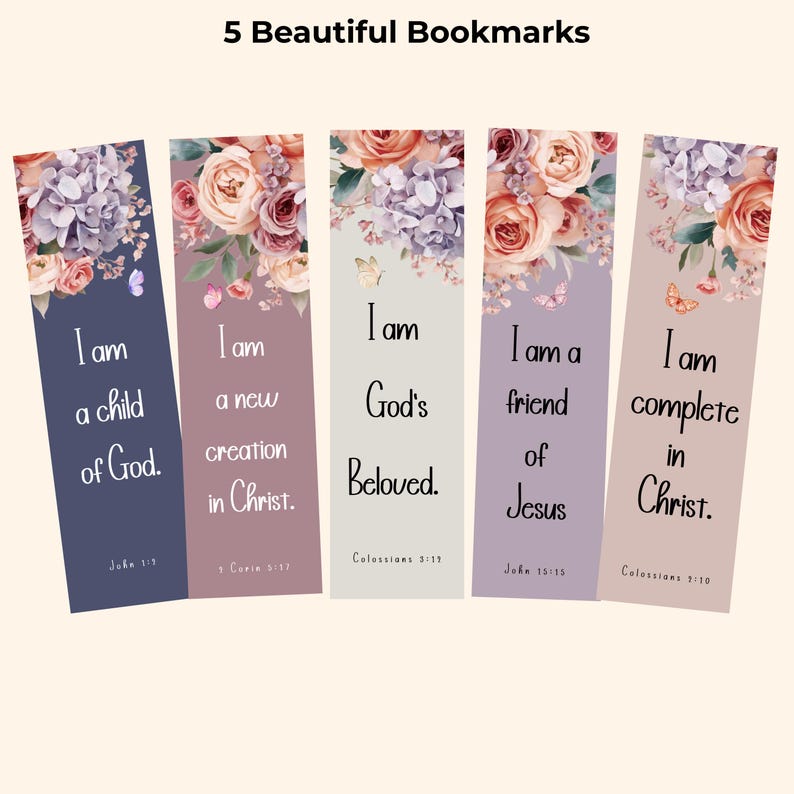 30-Day Identity in Christ, Christian Devotional for Women, Bible Study, Prayer Cards, Bible Coloring Pages (Google Docs Digital Download) image 15