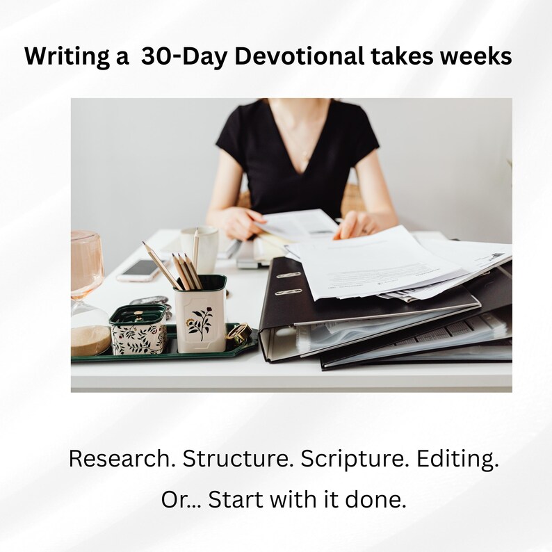 Structured Devotion PLR Christian Devotional for Women, Renewing Your Mind, Bible Study ...