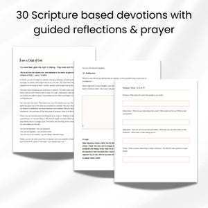 30-Day Identity in Christ, Christian Devotional for Women, Bible Study, Prayer Cards, Bible Coloring Pages (Google Docs Digital Download) image 11