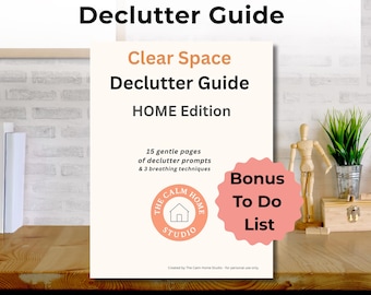 Entrümpelungs-Anleitung, Frühjahrsputz Checklisten für Erwachsene, ADHS-freundlich