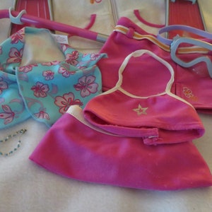 American Girl Doll 9 Piece Swimming / Snorkeling Outfit Free Shipping