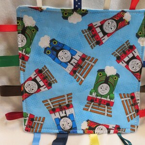 Crinkle Baby Toy / Ribbon Tag / Blanket  / Crinkle Paper /  Sensory Toy /  Made Ready To Ship