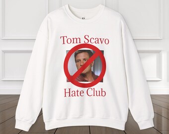 Gadżety z klubu nienawiści Toma Scavo, zabawna bluza z nadrukiem „Gotowe na wszystko”, bluza unisex z okrągłym dekoltem, pomysł na prezent, przytulne ubrania, moda z humorem